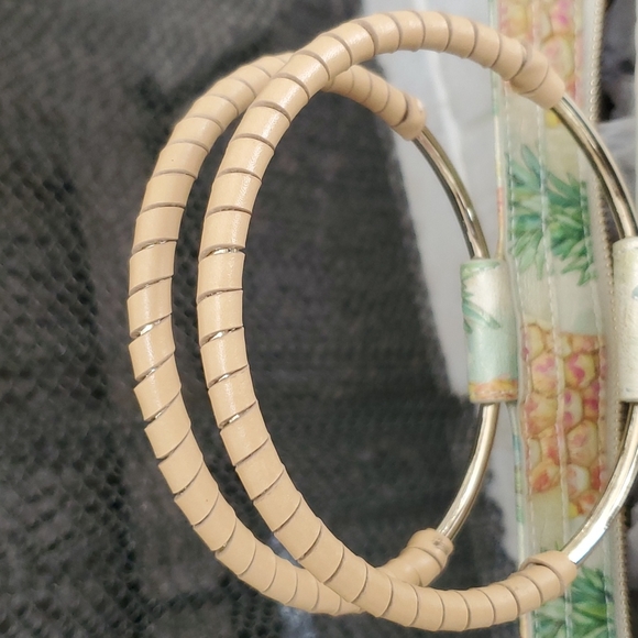 🥳🎈HOST PICK!🎈🥳  🍍🍍 BRAHMIN Mod Bowie Multi Pompano PINEAPPLE HANDBAG 🍍🍍 - Picture 8 of 8